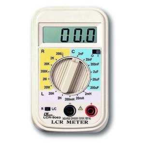 lcr-capacitance-series